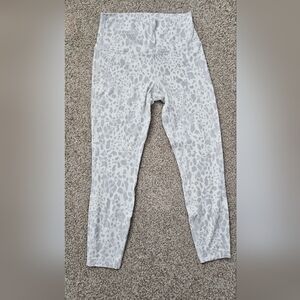 lululemon athletica White Patterned Leggings